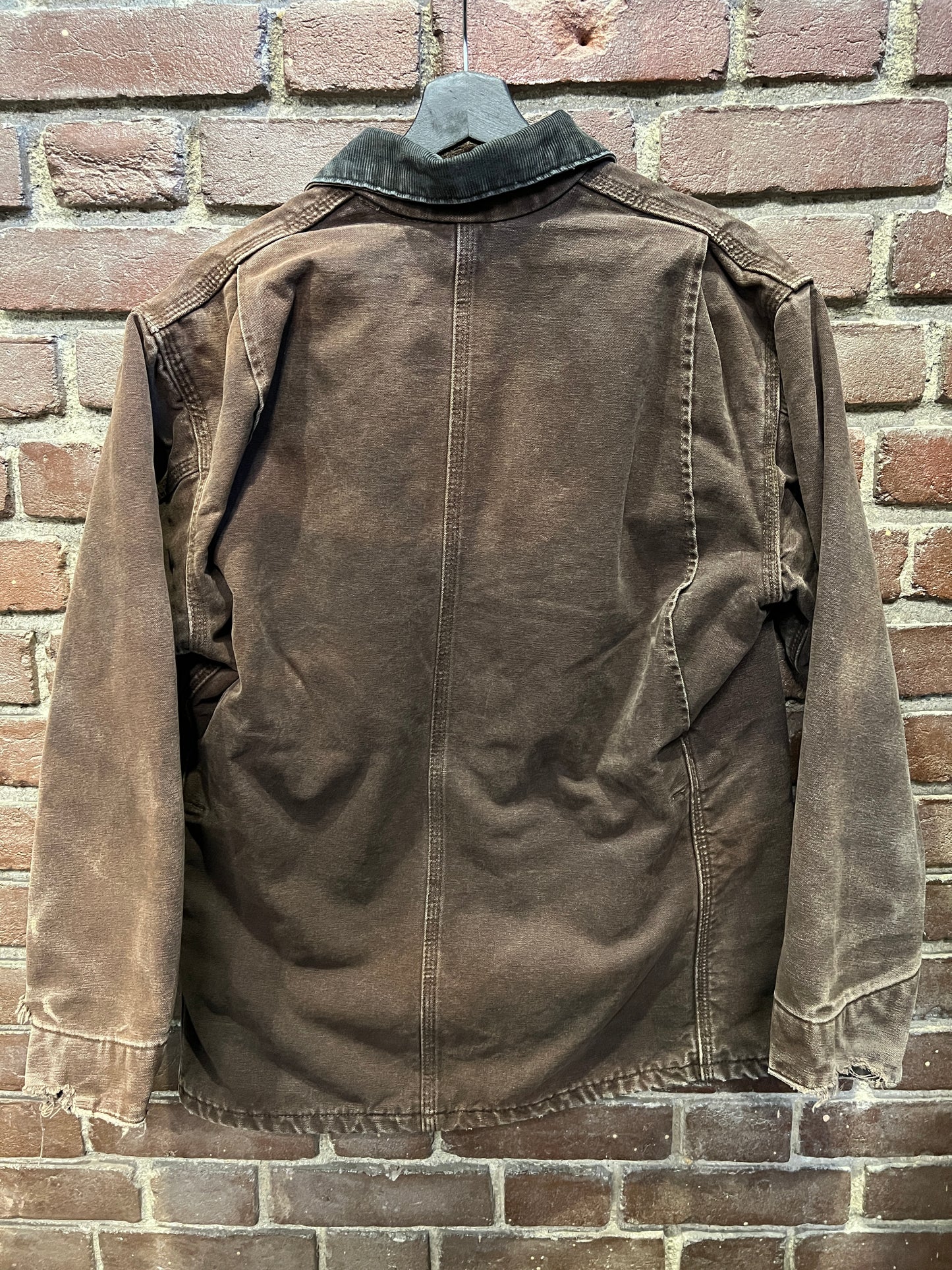 Carhartt Brown Chore Distressed Jacket