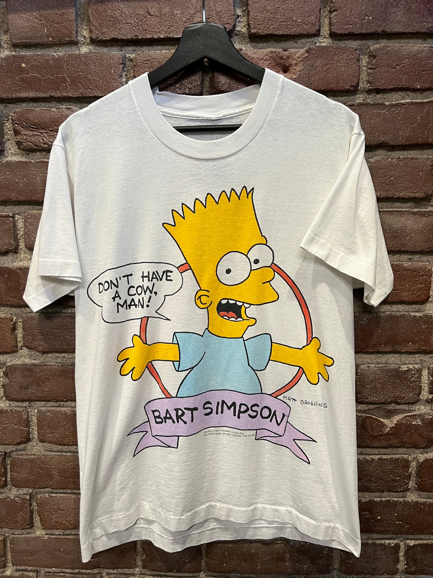 1990 Bart Simpson “Don’t Have A Cow” Tee