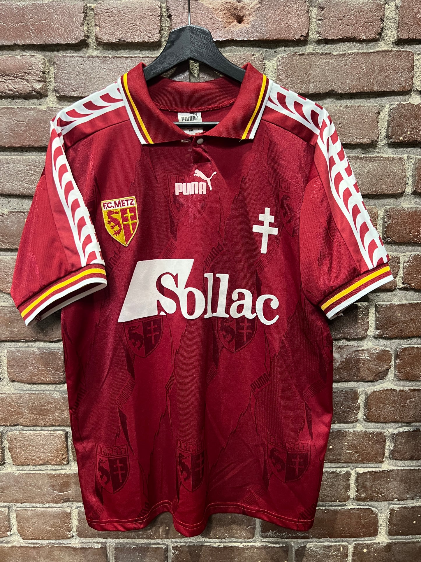 96-97 FC Metz Puma Home Jersey