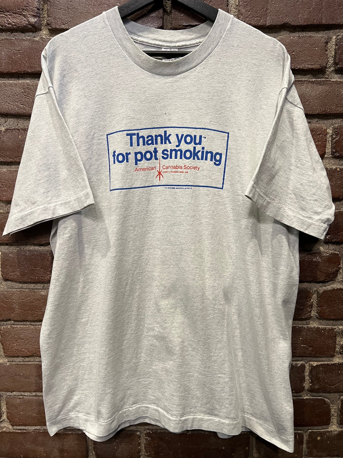 90s Thank you For Pot Smoking Tee