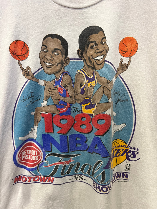 1989 NBA Finals Salem Caricature Tee