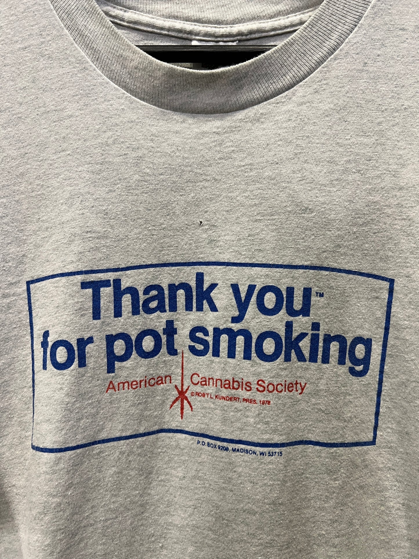90s Thank you For Pot Smoking Tee