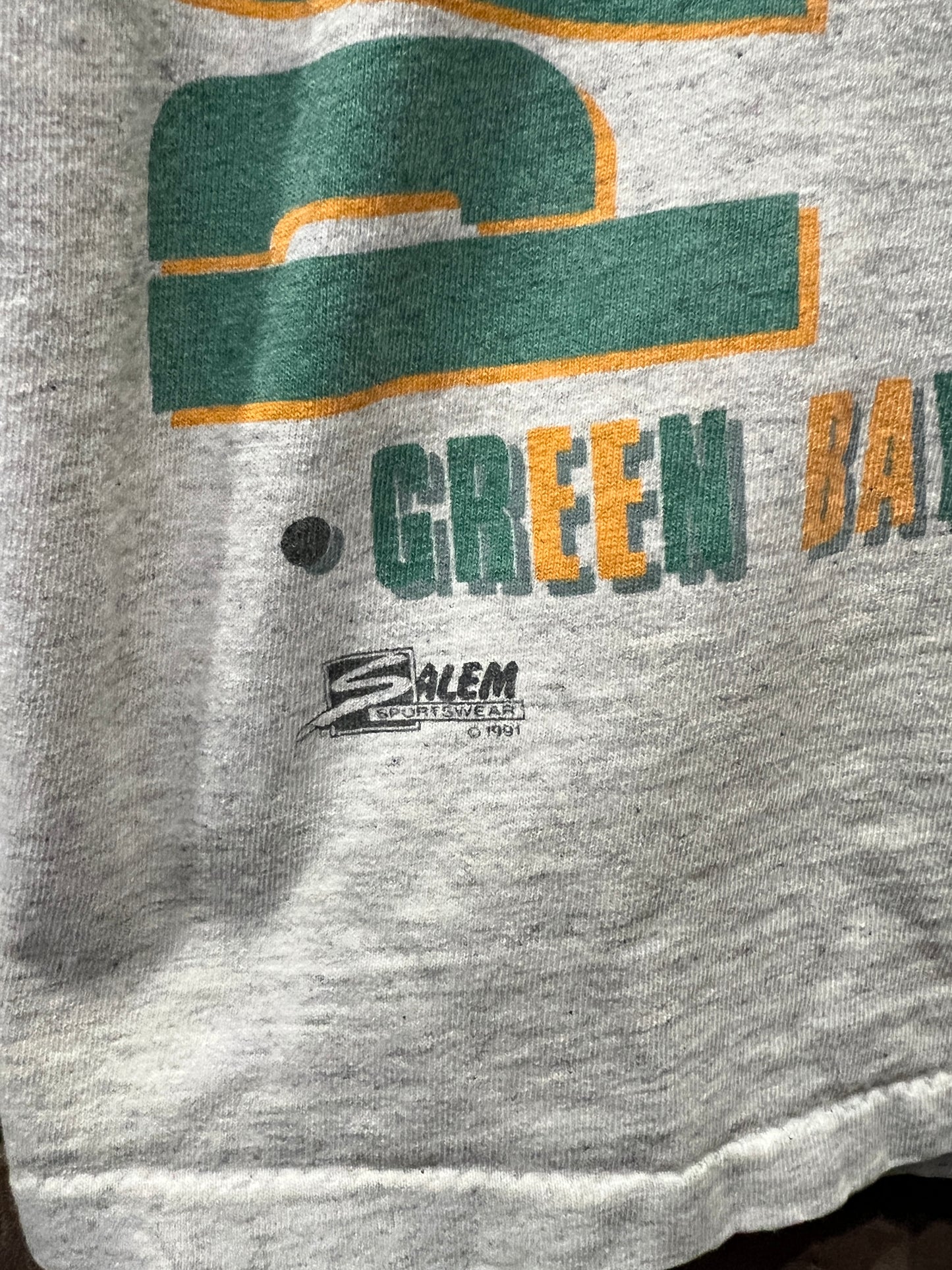 1991 Green Bay Packers Salem Tee