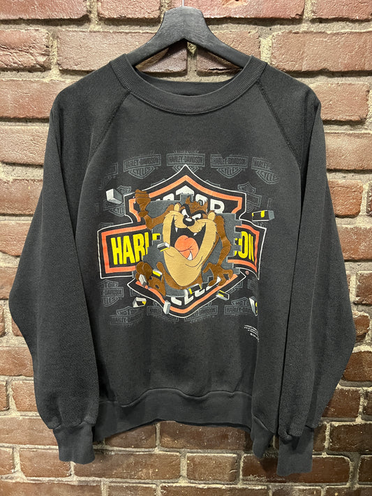 1991 Harley Davidson Taz Crewneck