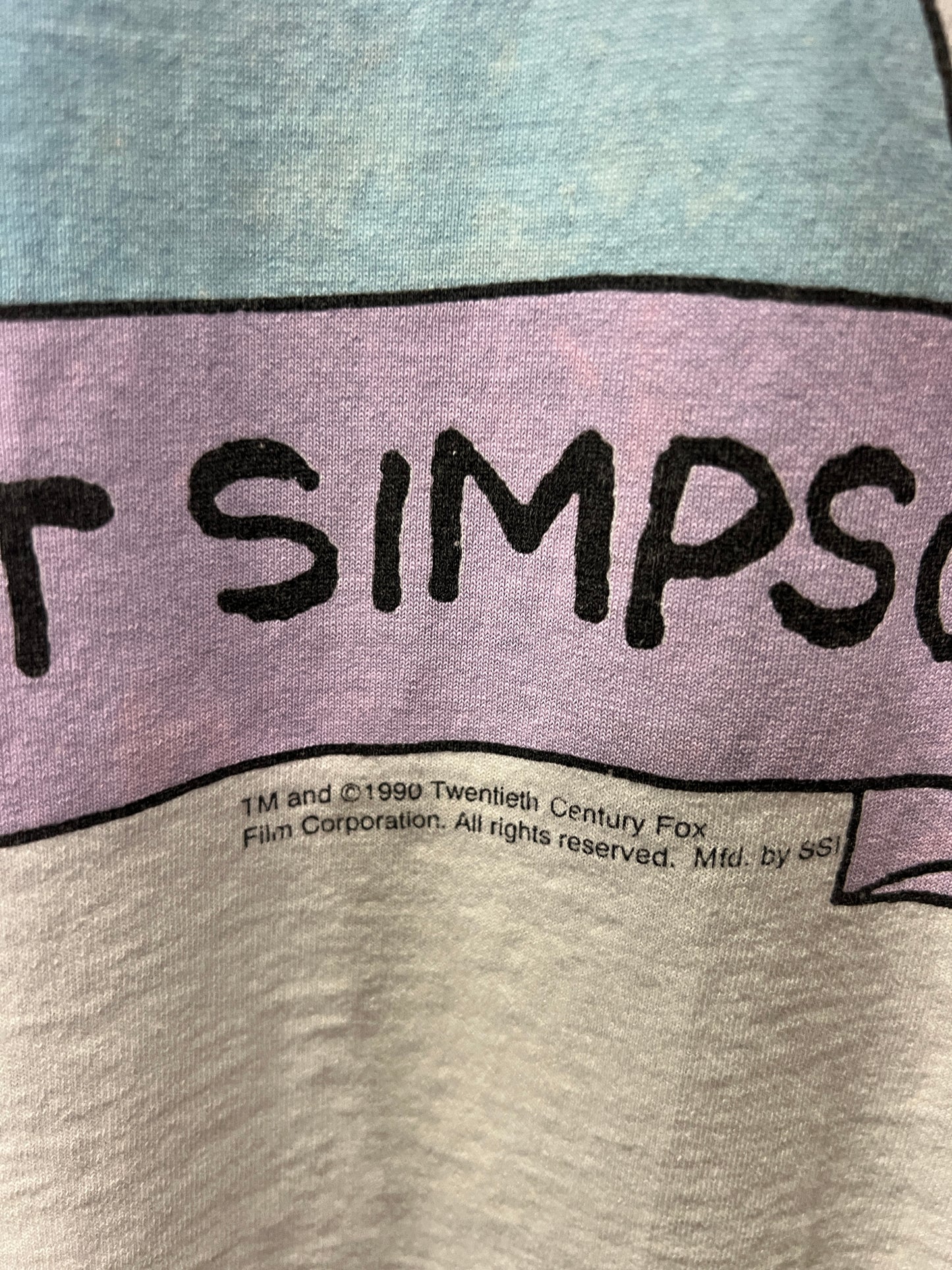 1990 Bart Simpson “Don’t Have A Cow” Tee