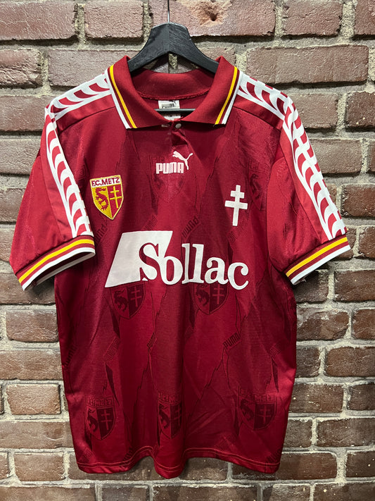 96-97 FC Metz Puma Home Jersey