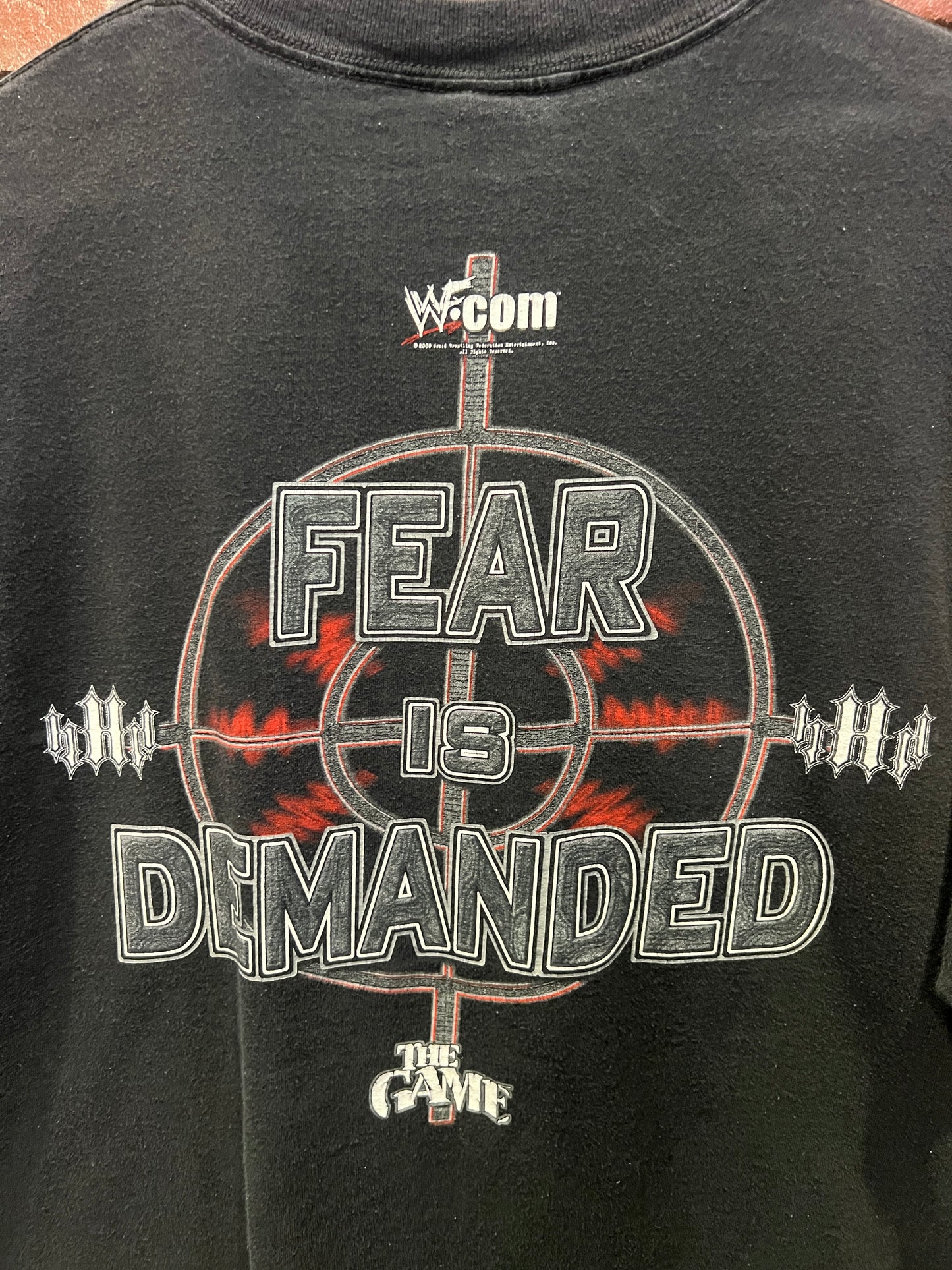 2001 The Game WWF Tee
