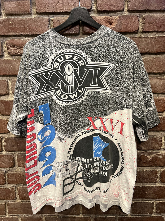 Super Bowl XXVI Magic Johnson Ts Tee